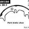 CENTRIC PARTS PREM PARK BRAKE