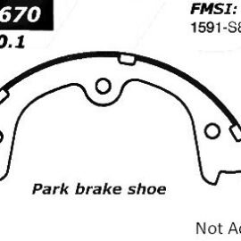 CENTRIC PARTS PREM PARK BRAKE
