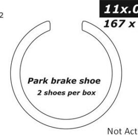 CENTRIC PARTS PREM PARK BRAKE