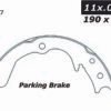CENTRIC PARTS PREM PARK BRAKE