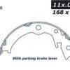 CENTRIC PARTS PREM PARK BRAKE