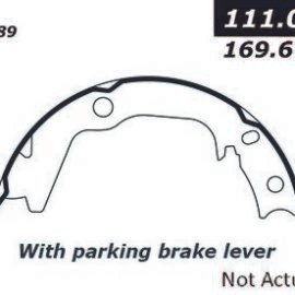 CENTRIC PARTS PREM PARK BRAKE