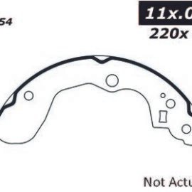 CENTRIC PARTS PREM BRAKE SHOE
