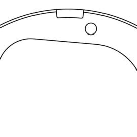 CENTRIC PARTS PREM BRAKE SHOE