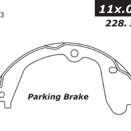 CENTRIC PARTS PREM PARK BRAKE