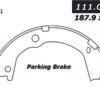 CENTRIC PARTS PREM PARK BRAKE