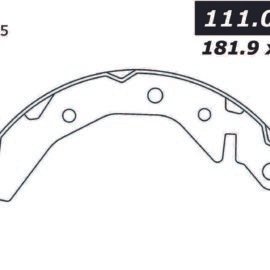 CENTRIC PARTS BRAKE SHOES