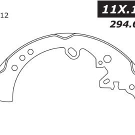 CENTRIC PARTS BRAKE SHOES