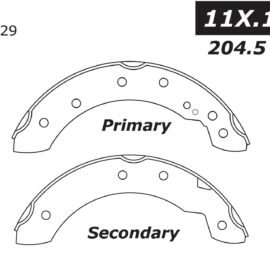 CENTRIC PARTS BRAKE SHOES