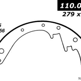 CENTRIC PARTS HD BRAKE SHOES