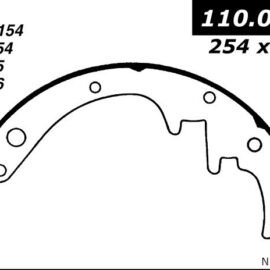 CENTRIC PARTS HD BRAKE SHOES