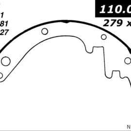 CENTRIC PARTS HD BRAKE SHOES