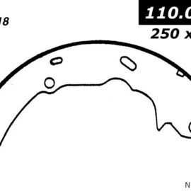 CENTRIC PARTS HD BRAKE SHOES