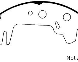 CENTRIC PARTS HD BRAKE SHOES