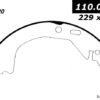 CENTRIC PARTS HD BRAKE SHOES