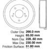 CENTRIC PARTS BRAKE DRUM