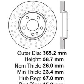 CENTRIC PARTS ALLOY BRAKE ROT