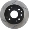 CENTRIC PARTS SLOTTED ROTOR
