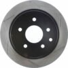 CENTRIC PARTS SLOTTED ROTOR