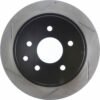CENTRIC PARTS SLOTTED ROTOR