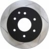 CENTRIC PARTS SLOTTED ROTOR