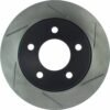 CENTRIC PARTS SLOTTED ROTOR