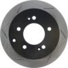 CENTRIC PARTS SLOTTED ROTOR