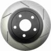 CENTRIC PARTS SLOTTED ROTOR