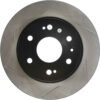 CENTRIC PARTS SLOTTED ROTOR