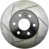 CENTRIC PARTS SLOTTED ROTOR