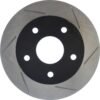 CENTRIC PARTS SLOTTED ROTOR