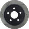 CENTRIC PARTS SLOTTED ROTOR