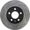 CENTRIC PARTS SLOTTED ROTOR
