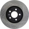 CENTRIC PARTS SLOTTED ROTOR