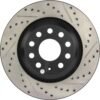 CENTRIC PARTS SLOTTED ROTOR