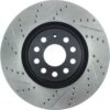 CENTRIC PARTS SLOTTED ROTOR
