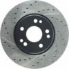 CENTRIC PARTS SLOTTED ROTOR
