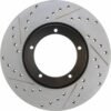 CENTRIC PARTS SLOTTED ROTOR