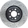 CENTRIC PARTS SLOTTED ROTOR