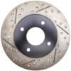 CENTRIC PARTS SLOTTED ROTOR