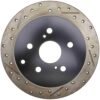 CENTRIC PARTS SLOTTED ROTOR