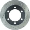 CENTRIC PARTS SLOTTED ROTOR