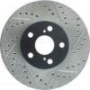 CENTRIC PARTS SLOTTED ROTOR