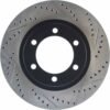 CENTRIC PARTS SLOTTED ROTOR