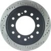 CENTRIC PARTS SLOTTED ROTOR