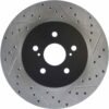 CENTRIC PARTS SLOTTED ROTOR