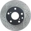 CENTRIC PARTS SLOTTED ROTOR