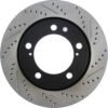 CENTRIC PARTS SLOTTED ROTOR