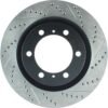 CENTRIC PARTS SLOTTED ROTOR