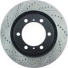 CENTRIC PARTS SLOTTED ROTOR